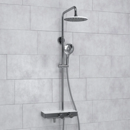 Душевая стойка WasserKraft A113.067.101.CH Thermo хром от магазина Vanna-Vanna.ru!