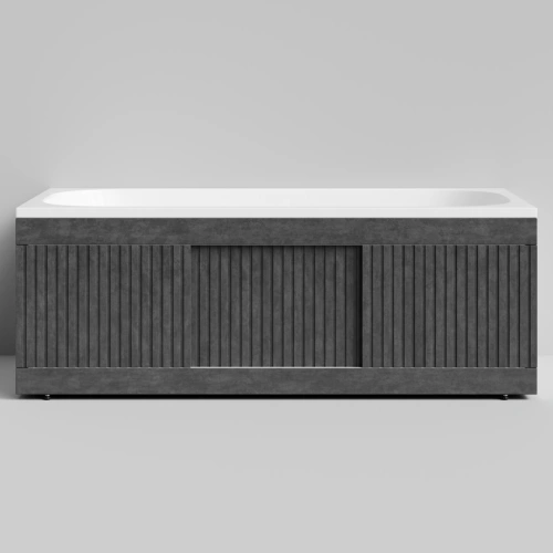 Экран под ванну Vod-ok Тач 150 раздвижной Серый камень от магазина Vanna-Vanna.ru!