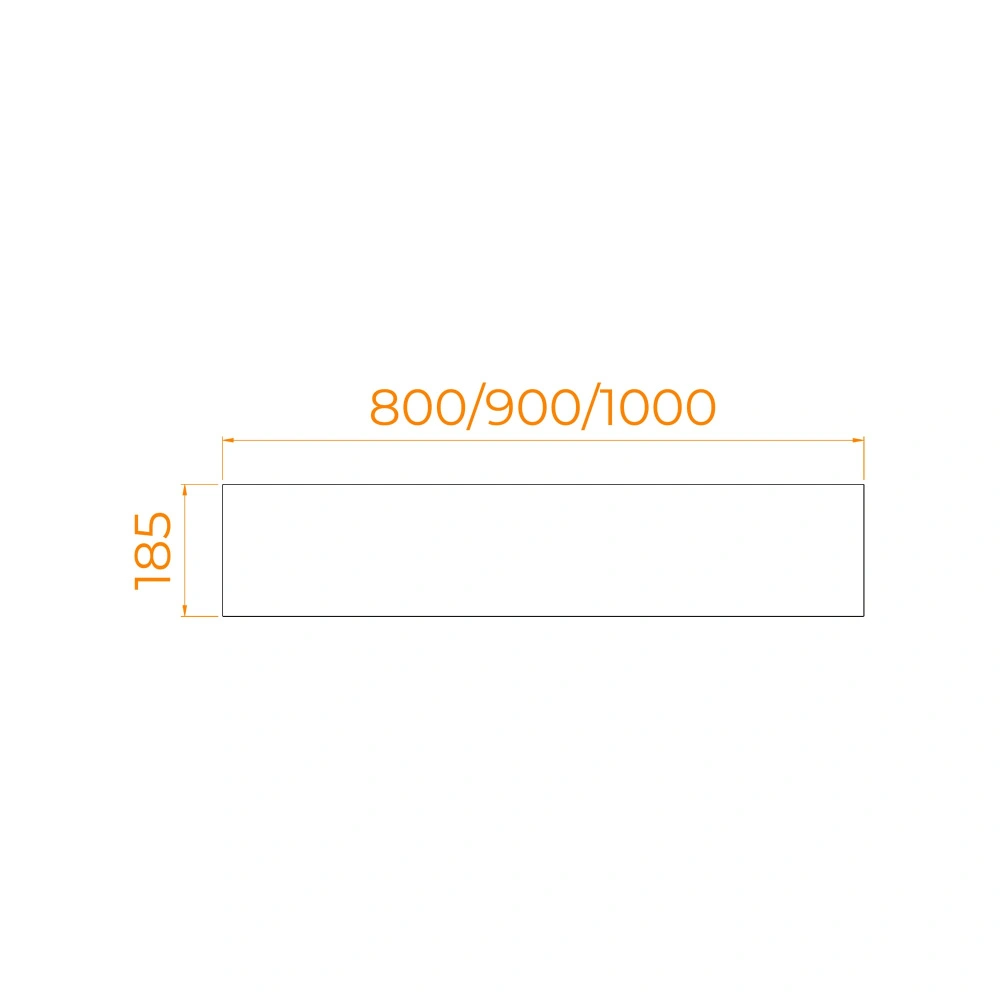 Экран для поддона RGW NB/STYLE боковой 80 см от магазина Vanna-Vanna.ru!