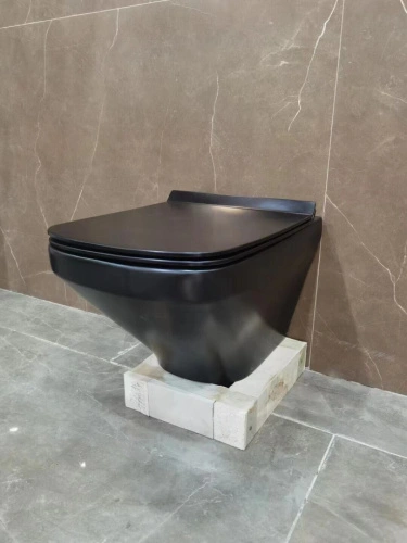 Унитаз подвесной Esbano ONIX (Matt Black) 540х360х365 от магазина Vanna-Vanna.ru!