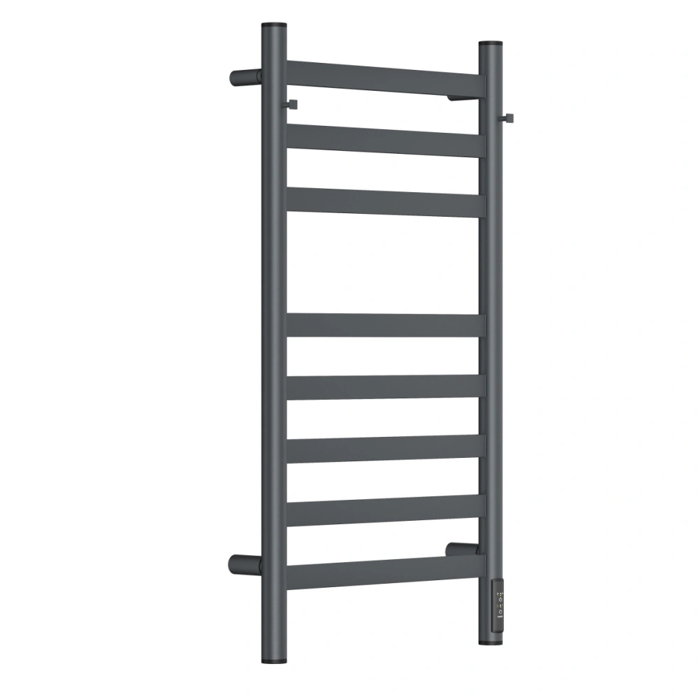 Полотенцесушитель электрический APEXTERMO Sfera SF10184GF 800x400 с крючками, графит металлик от магазина Vanna-Vanna.ru!