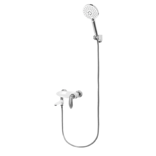 Смеситель для ванны Groсenberg GB8001WC, белый/хром от магазина Vanna-Vanna.ru!