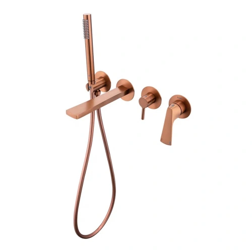 Смеситель для ванны встраиваемый Raglo R07.32.33, матовая медь от магазина Vanna-Vanna.ru!