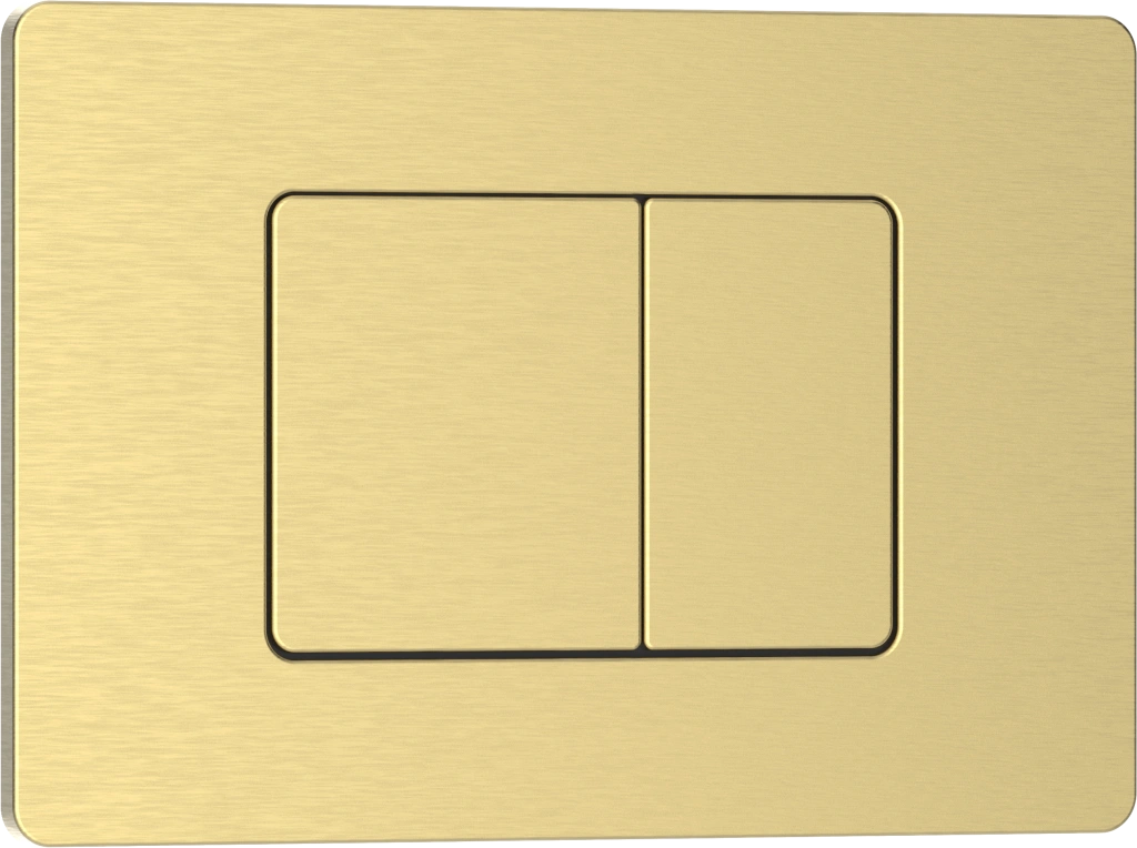 Комплект 3в1 IBERICA BLANCA инсталляция SILENCIO MINI, унитаз BURGOS ALTO белый, кнопка смыва INOX-C золото матовое (IB.001M.BRA.234.1150)