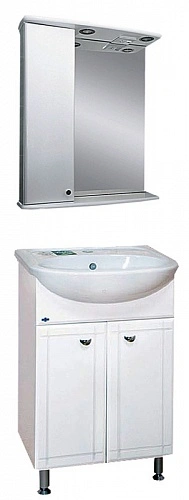 Тумба с раковиной Misty Уют 50 белый от магазина Vanna-Vanna.ru!