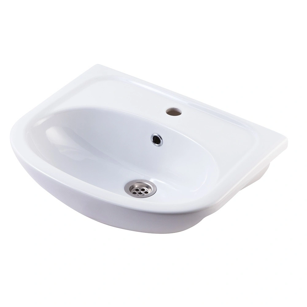 Тумба с раковиной Francesca Доминго 50 напольная, 2 двери, белая от магазина Vanna-Vanna.ru!