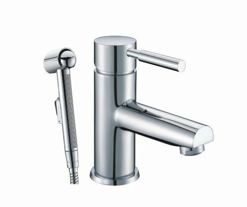 Смеситель с гигиеническим душем для раковины WasserKraft Main 4108 хром от магазина Vanna-Vanna.ru!