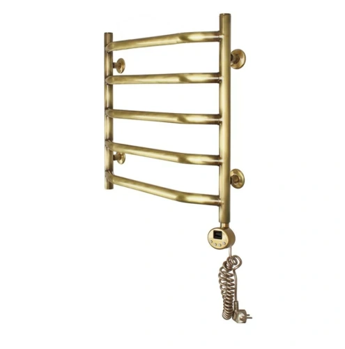 Полотенцесушитель электрический Domoterm Лаура Плюс П5 500х500 АБР ER, античная бронза от магазина Vanna-Vanna.ru!