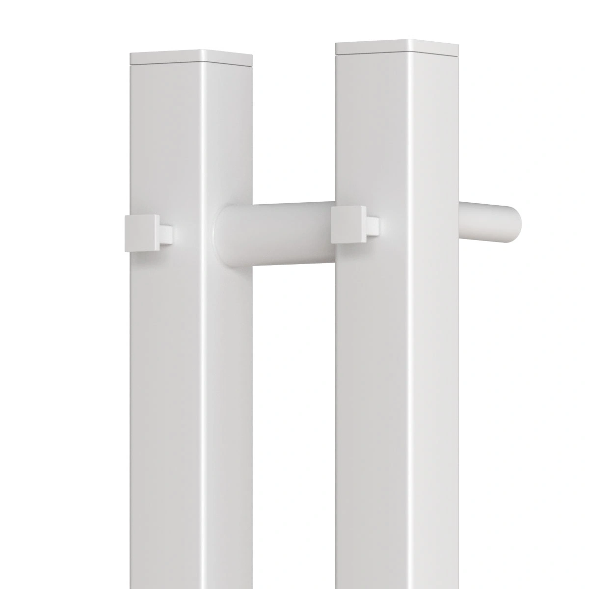 Полотенцесушитель электрический APEXTERMO Sirius SR10111WM 1100x80 с крючками, белый матовый от магазина Vanna-Vanna.ru!