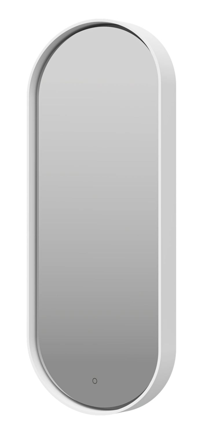 Зеркало Brevita Saturn 500x1150 свет, белый матовый от магазина Vanna-Vanna.ru!