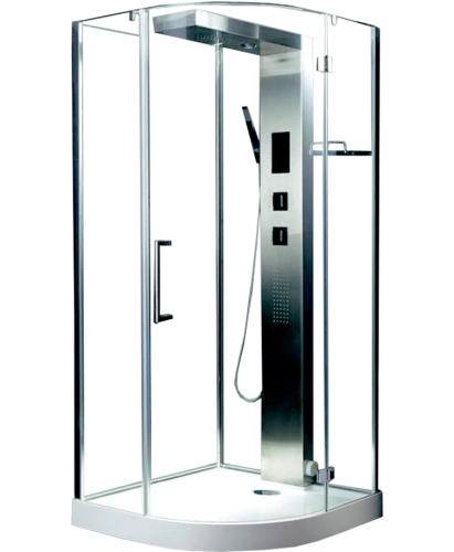 Душевая кабина Timo Premium ARMO (90*90*215), стульчик прозрачный от магазина Vanna-Vanna.ru!