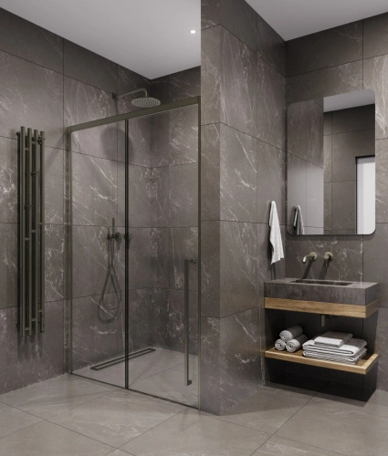 Душевая дверь Timo TDSS-150/13C-8R, 1500*2000, профиль никель, стекло прозрачное 8 мм от магазина Vanna-Vanna.ru!