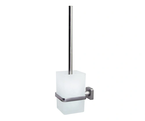 Ершик для унитаза WasserKraft Rhin K-8727 никель от магазина Vanna-Vanna.ru!