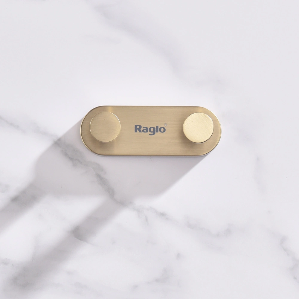 Крючок Raglo R300.052.03, золотой сатин от магазина Vanna-Vanna.ru!