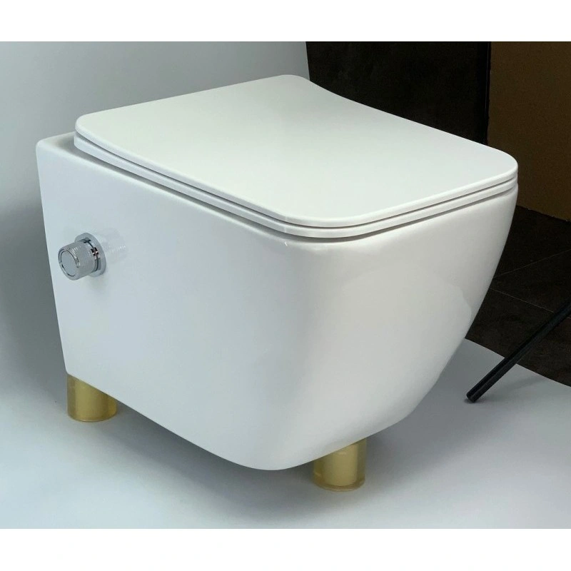 Унитаз-биде подвесной Esbano LEON-WBN (White) 515x360x395 от магазина Vanna-Vanna.ru!