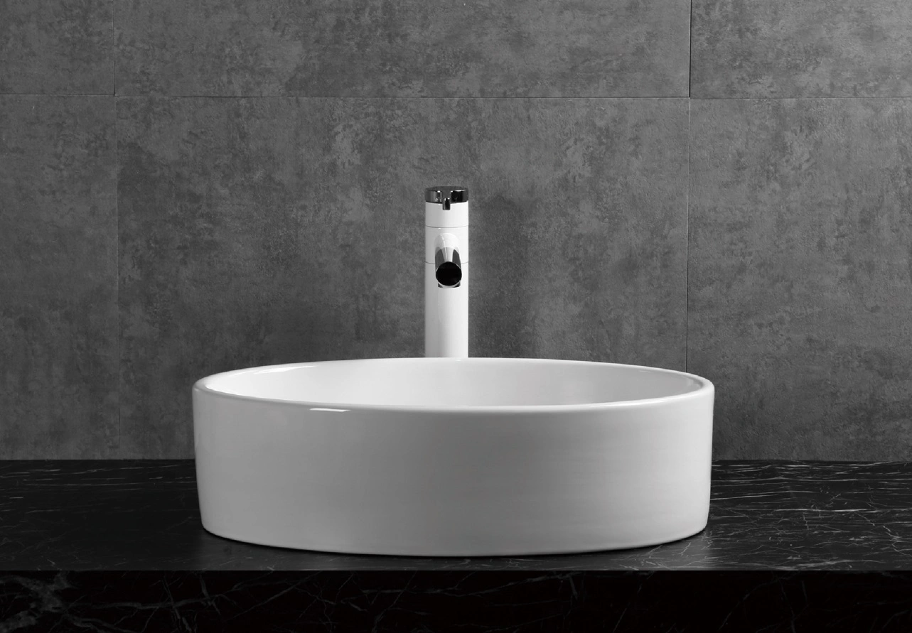 Раковина Ceruttispa CR7016 накладная, белая, овальная 500х355х140