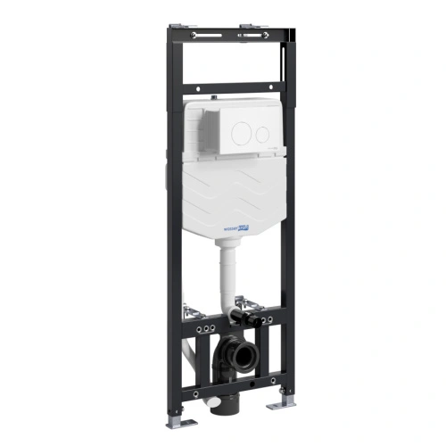 Инсталляция WasserKraft Alme 15TLT.010.ME.WM02 для подвесного унитаза, с кнопкой