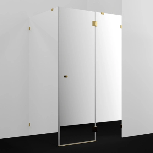 Душевой уголок WasserKRAFT Ems 76H10R-MR зеркальное стекло, правая ориентация от магазина Vanna-Vanna.ru!