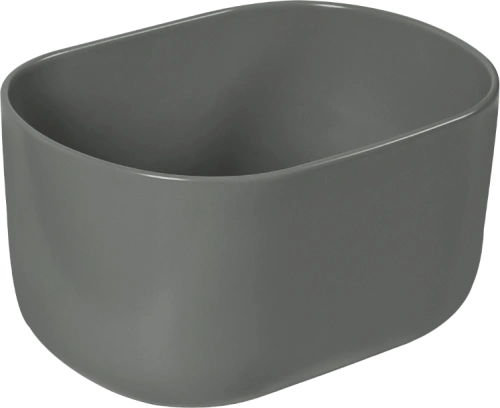 Раковина SantiLine SL-1113MG накладная, серый матовый от магазина Vanna-Vanna.ru!