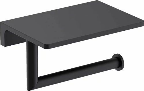 Держатель туалетной бумаги Timo Saona 13043/03 черный матовый от магазина Vanna-Vanna.ru!