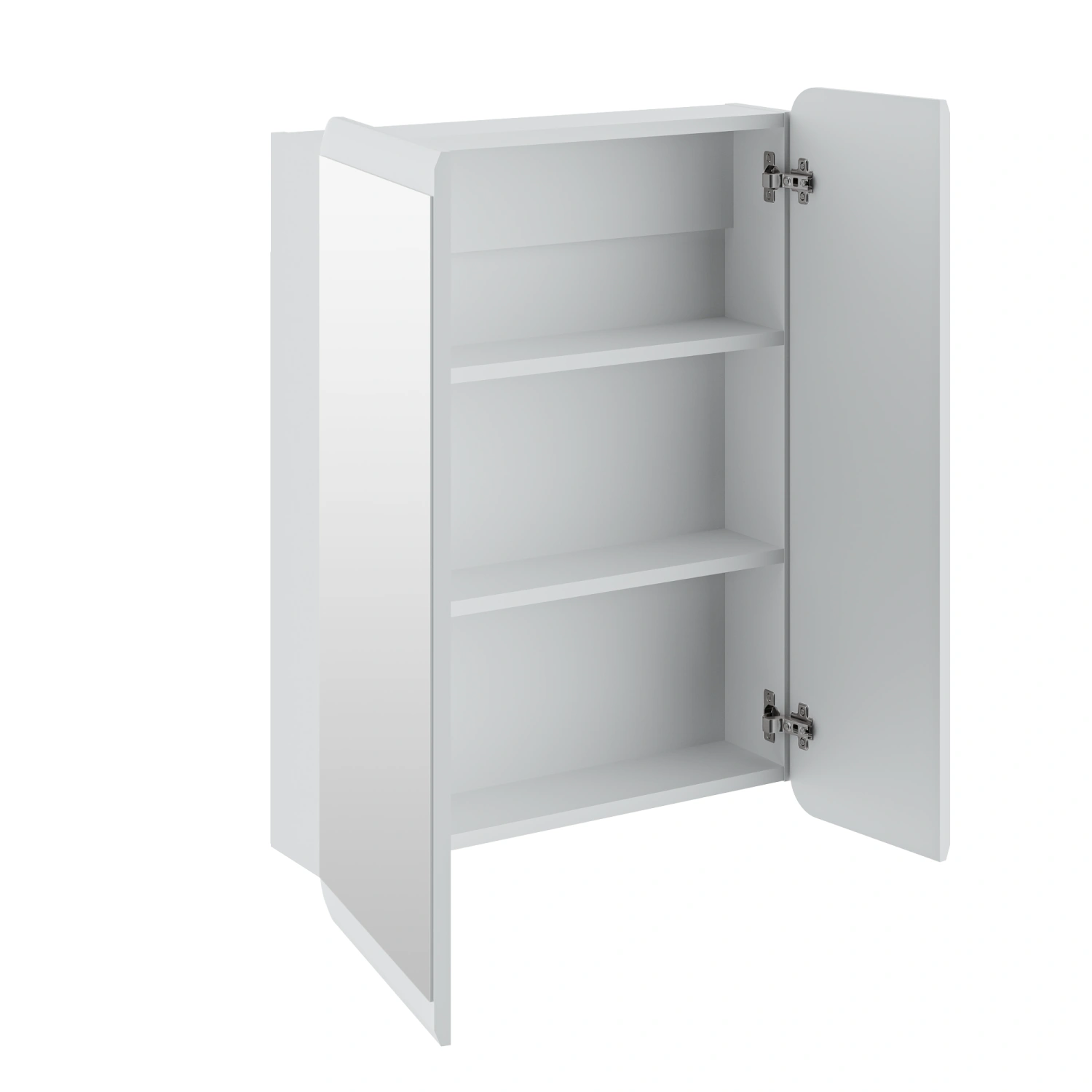 Зеркало-шкаф Runo Эрика 60 белый от магазина Vanna-Vanna.ru!