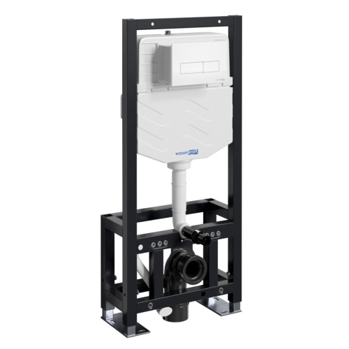 Инсталляция WasserKraft Dill 61TLT.010.ME.WM03 для подвесного унитаза, с кнопкой от магазина Vanna-Vanna.ru!