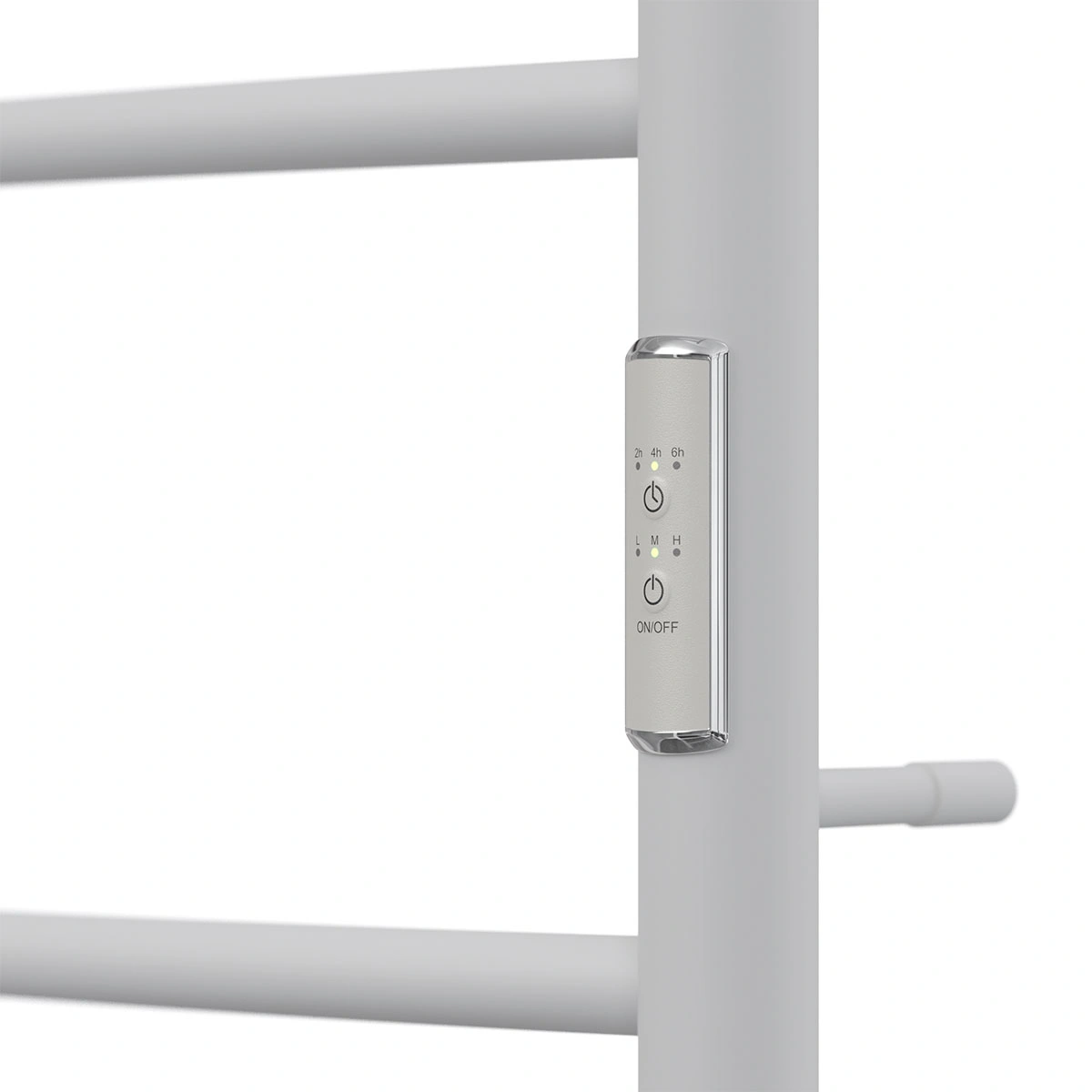 Полотенцесушитель электрический APEXTERMO Corona CR01164WM 600x400 с полкой, белый матовый от магазина Vanna-Vanna.ru!