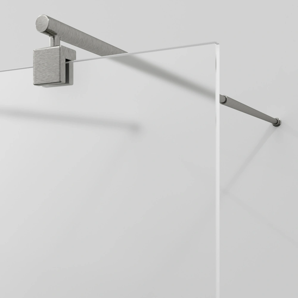 Душевая перегородка WasserKRAFT Vechte 60W44BN-MG никель от магазина Vanna-Vanna.ru!