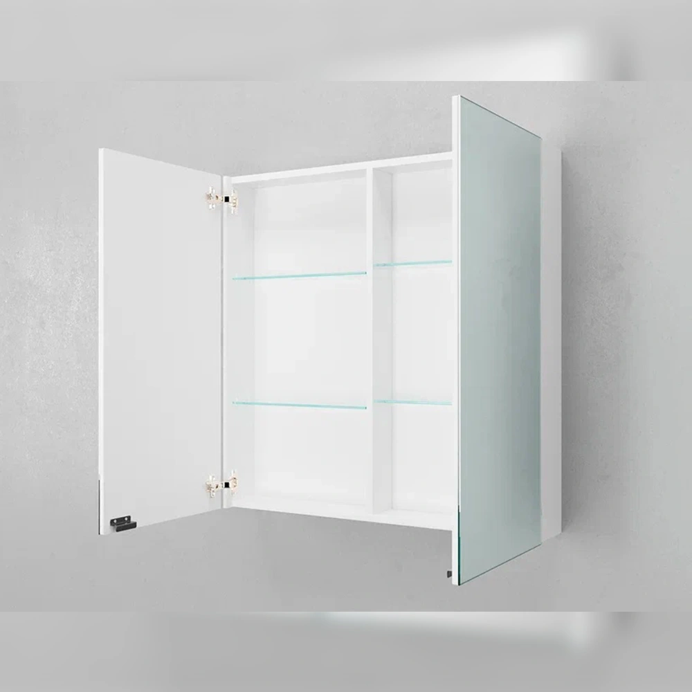 Зеркало-шкаф Velvex Klaufs 80 см, белый