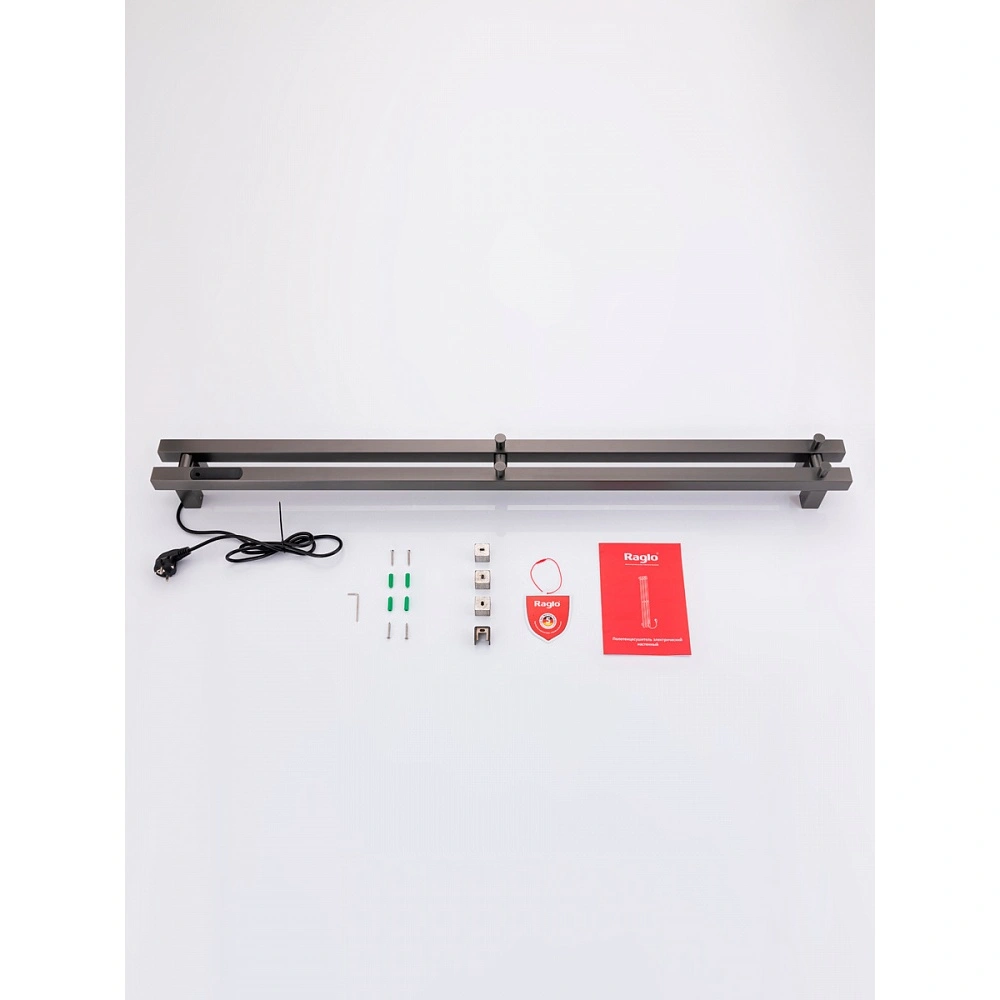 Полотенцесушитель электрический RAGLO R350.12.09 сенсорный с терморегулятором, графит