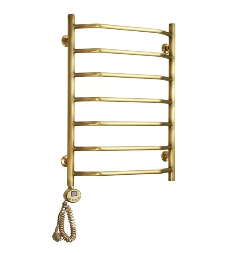 Полотенцесушитель электрический Domoterm Лаура П7 500x700 АБР EL, античная бронза от магазина Vanna-Vanna.ru!