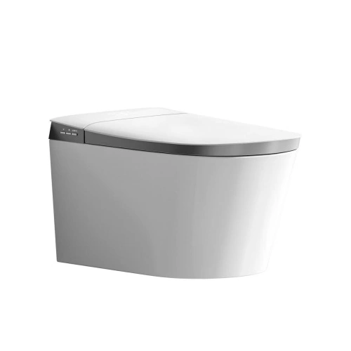 Унитаз SantiLine SL-5062 электронный с биде, подвесной, белый, хром от магазина Vanna-Vanna.ru!