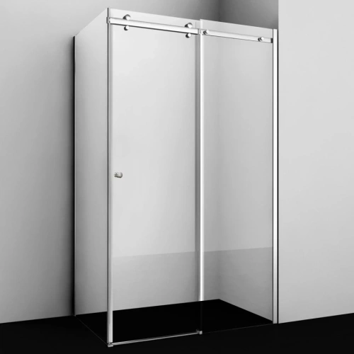 Душевой уголок WasserKraft Vils 56R14 110х80 прямоугольный, без поддона, прозрачное стекло, хром от магазина Vanna-Vanna.ru!