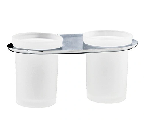 Стакан для щеток двойной WasserKraft Kammel K-8328D хром