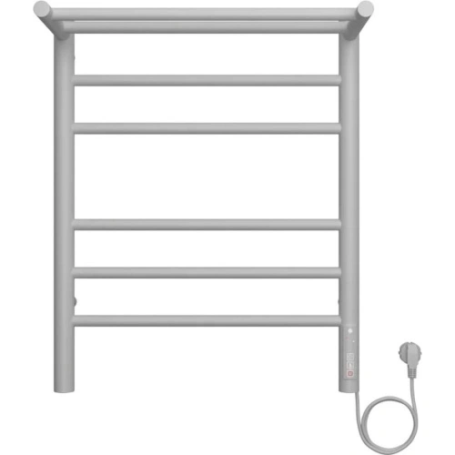 Полотенцесушитель электрический с полкой Terminus Аврора П6 45х60 КС 903, белый матовый от магазина Vanna-Vanna.ru!