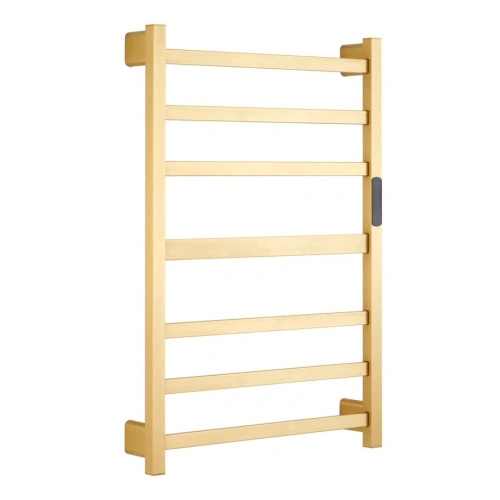 Полотенцесушитель электрический RAGLO R350.07.03 сенсорный с терморегулятором, сатин золотой от магазина Vanna-Vanna.ru!