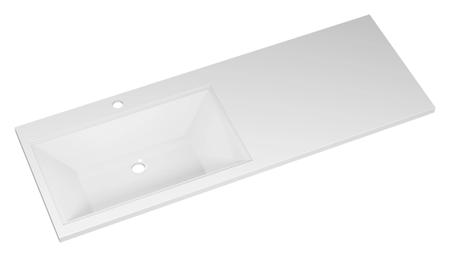 Тумба с раковиной Misty Фостер 70 с 3 ящиками, под стиральную машину, с раковиной Misty Гавана 130 L, белый