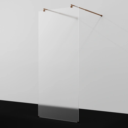 Душевая перегородка WasserKRAFT Vechte 60W40RG-MG розовое золото от магазина Vanna-Vanna.ru!