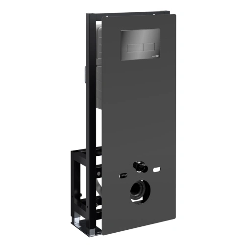 Инсталляция WasserKraft Glan 66TLT.010.ME.BL.PB03 для подвесного унитаза, с кнопкой от магазина Vanna-Vanna.ru!