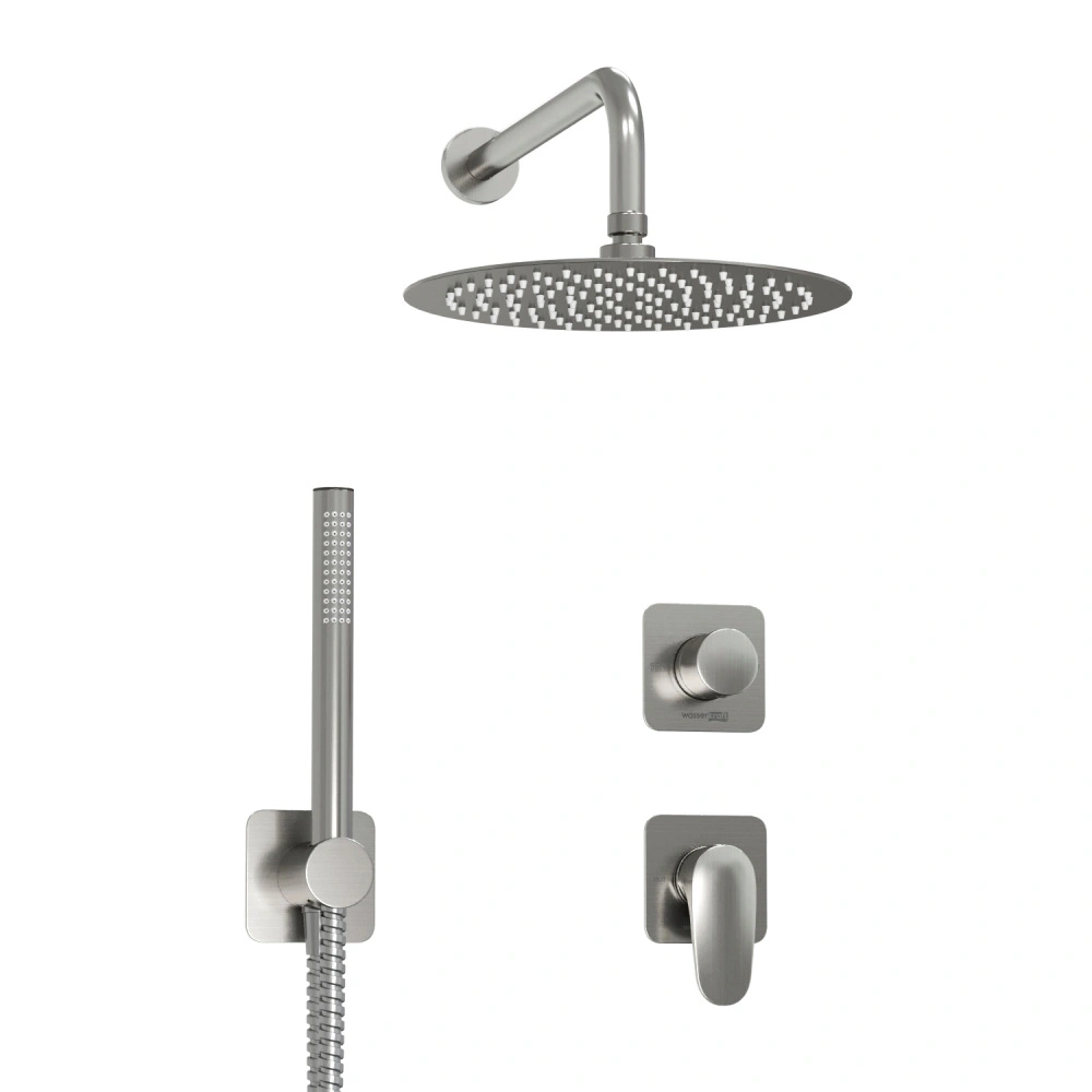 Душевой комплект WasserKRAFT Spree A1451.272.097.121.275.100.276 никель от магазина Vanna-Vanna.ru!