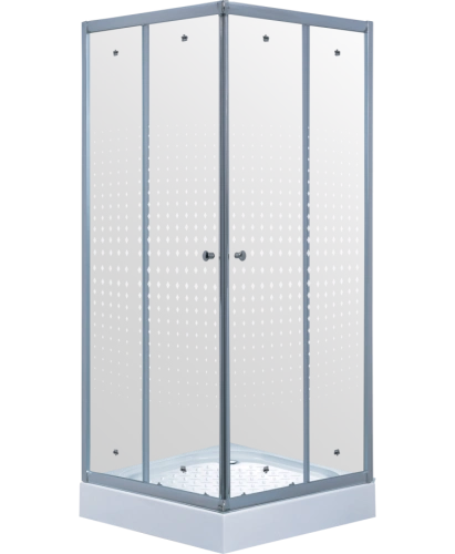 Душевой угол Timo TL-1102 Romb Glass (100*100*200) от магазина Vanna-Vanna.ru!