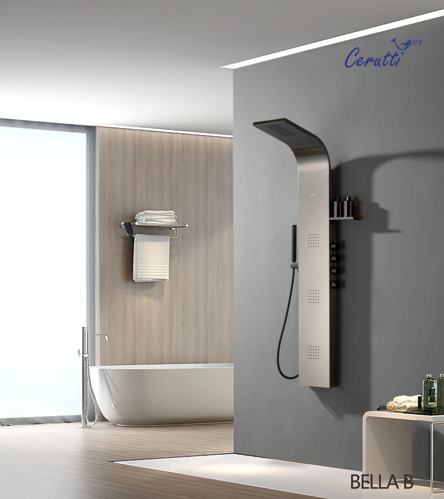 Душевая панель Ceruttispa BELLA B CT9254 черный от магазина Vanna-Vanna.ru!