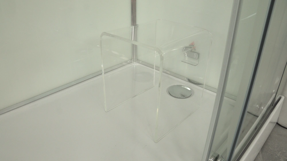 Стул для душа Timo Premium прозрачный от магазина Vanna-Vanna.ru!