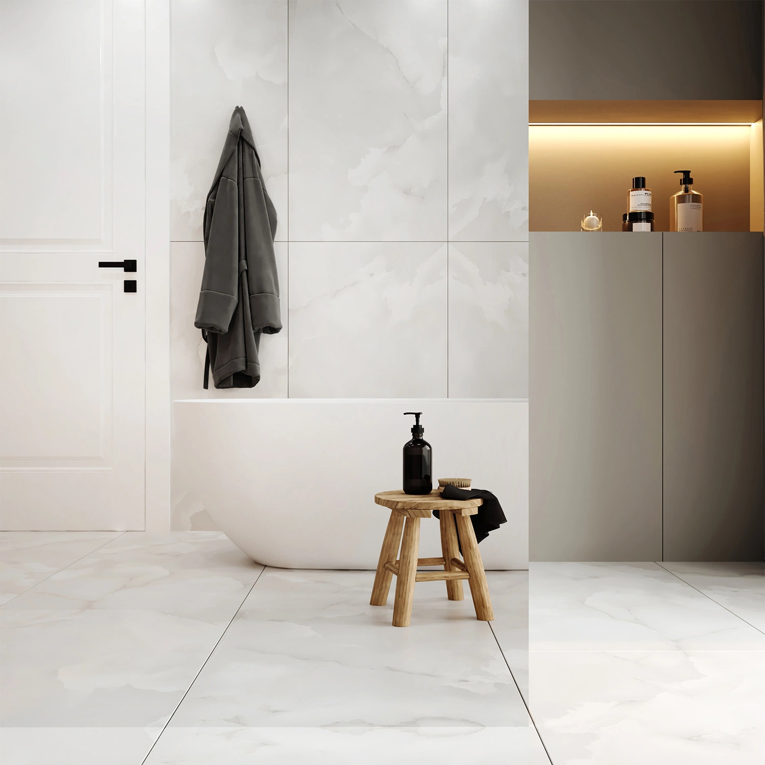 Душевая перегородка WasserKRAFT Vechte 60W39BN-MR никель