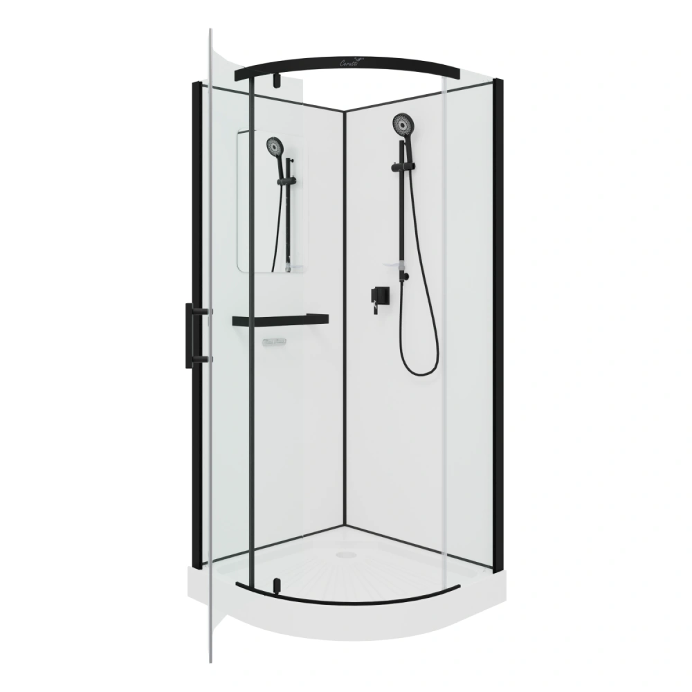Душевая кабина Ceruttispa KORRA90B (90x90x205) от магазина Vanna-Vanna.ru!