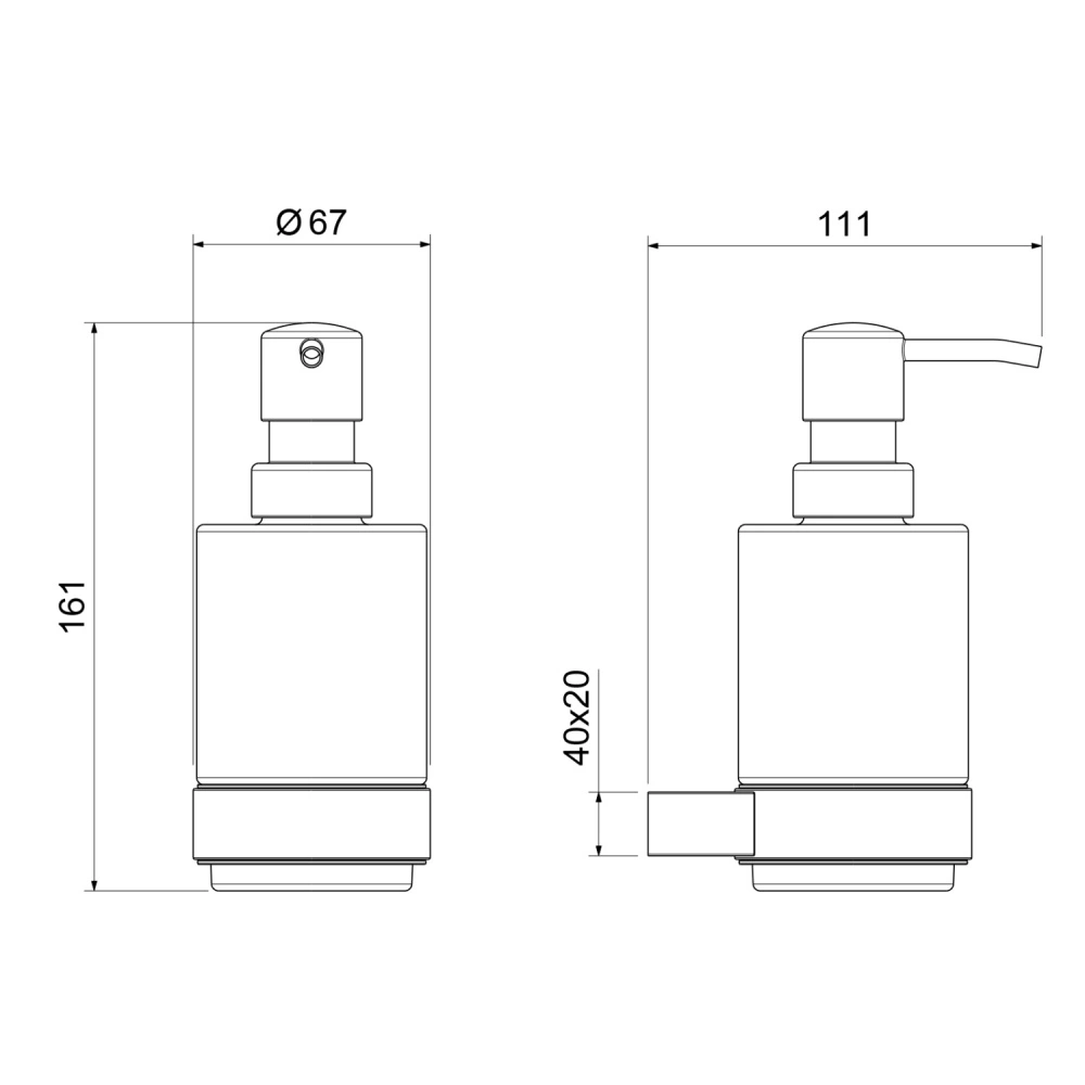 Дозатор Timo Luiro 18539/18 черное золото от магазина Vanna-Vanna.ru!