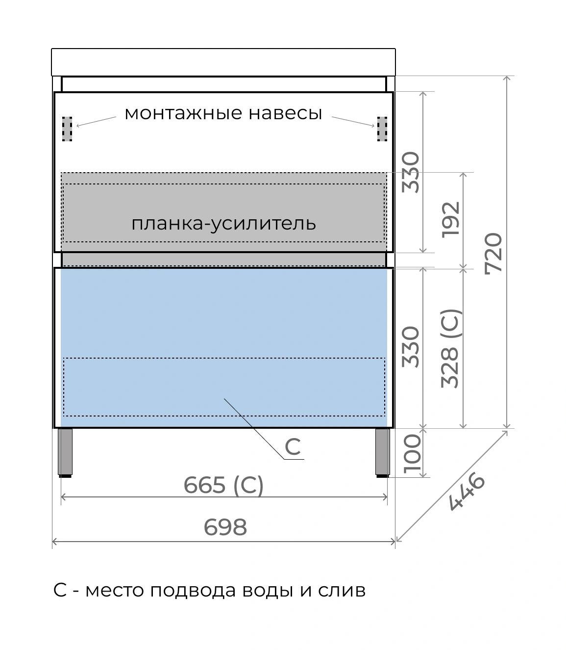 Тумба напольная Style Line Манхэттен 70 Эмаль, с раковиной Asti 70 кварц/серый шелк, олива