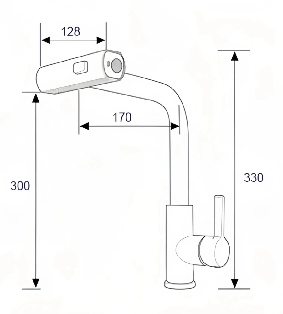 Cмеситель для кухни BochMann SOPHIA W белый от магазина Vanna-Vanna.ru!