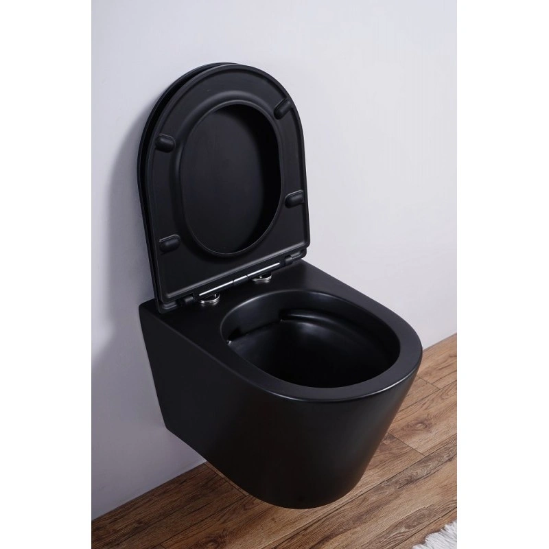Унитаз подвесной Esbano CLAVEL (Matt Black) 480x360x355 от магазина Vanna-Vanna.ru!
