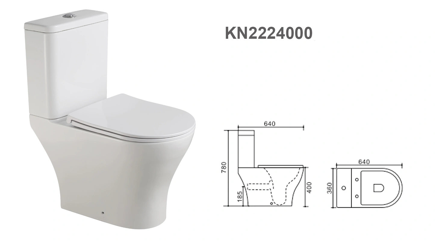 Унитаз напольный rimless Stella Polar Адамус KN2245000, белый от магазина Vanna-Vanna.ru!